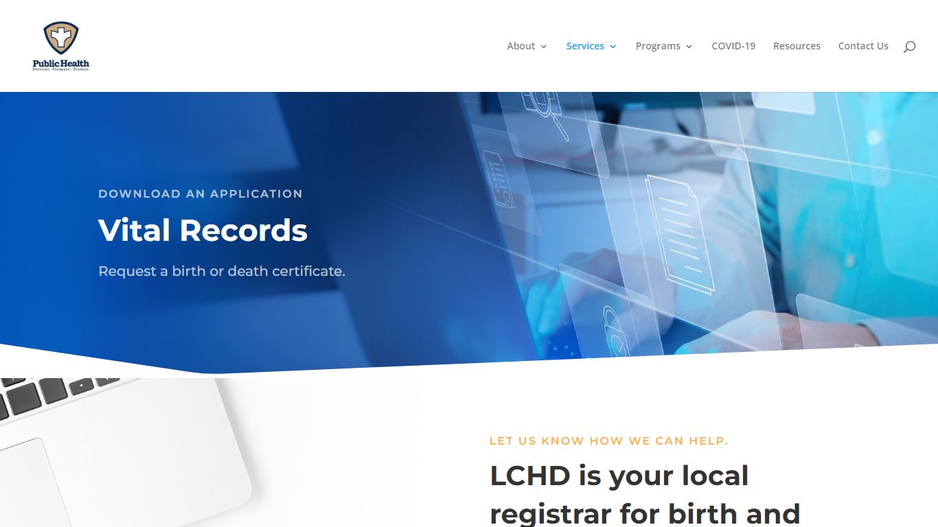 Vital Records | LCHD - Lafayette County Health